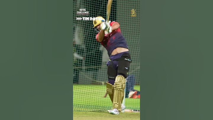 Who would win in the six hitting contest between Liam Livingstone and Tim David? | IPL 2025 | RCB