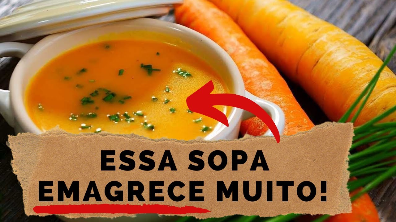 Receita IncrÍvel De Sopa Detox Para Emagrecer Youtube