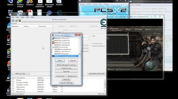PCSX 1 4 Cheat Engine, all ammo, money unlimited, Resident Evil 4 (USA)