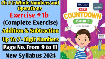 Exercise 1b Oxford New Countdown Grade 5 | Iqra Zahra