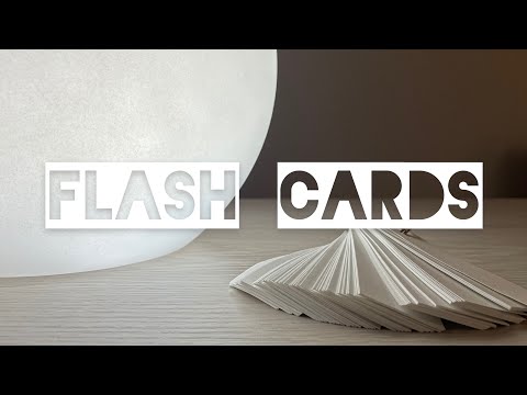 ASMR flash cards / 音フェチ 単語カード