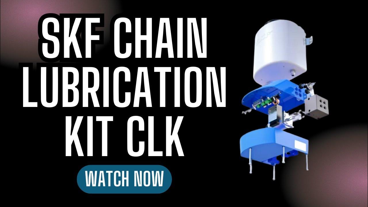 SKF Chain lubrication kit CLK, airless oil projection system for