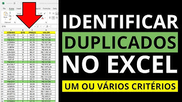 🔍 Como Identificar Duplicados no Excel [Fórmula + Formatação Condicional]