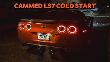 C6 Z06 HCI Catless Cold Start W/ ZR1 NPP Mufflers.