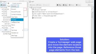 MuseIDE for Selenium - Building Maintainable Tests - part 3 - Single-source locators