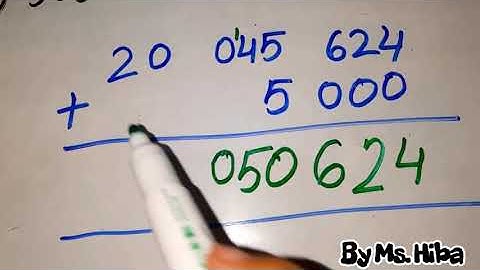 Numbers and Arithmetic Operations | Chap1 | Ex: 1b| Part 3 | Class5 | Countdown | Maths| by Ms. Hiba