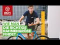 Wie man die richtige Rahmengröße für sein Rennrad findet | Rahmenhöhe berechnen