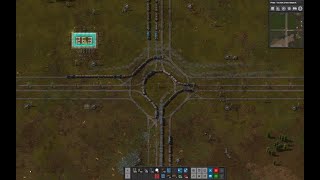 Factorio Quad-Rail Junctions