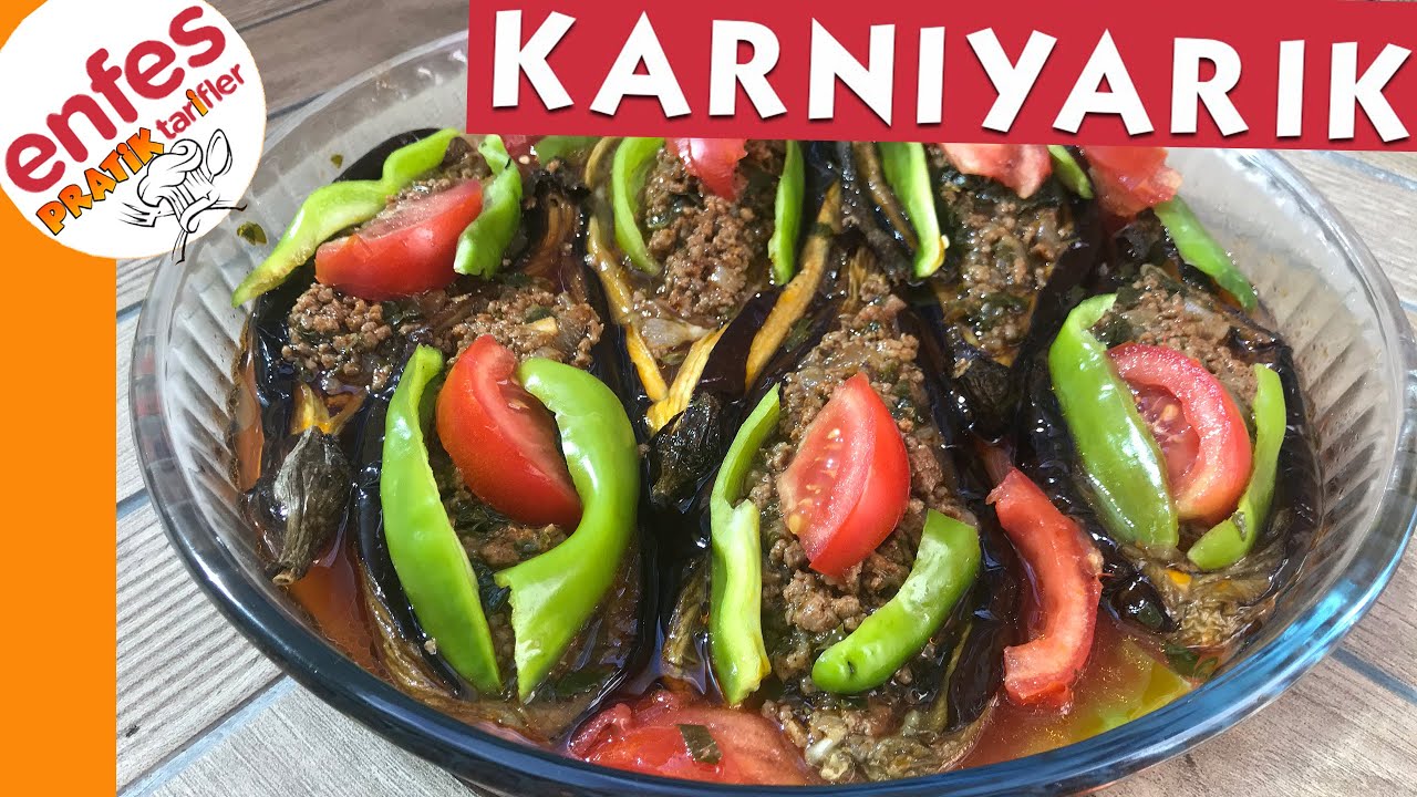 Karnıyarık Nasıl Yapılır | Kızartmak Yok | Fırında Kolay Ana Yemek Tarifi | Karnıyarık Yapılışı