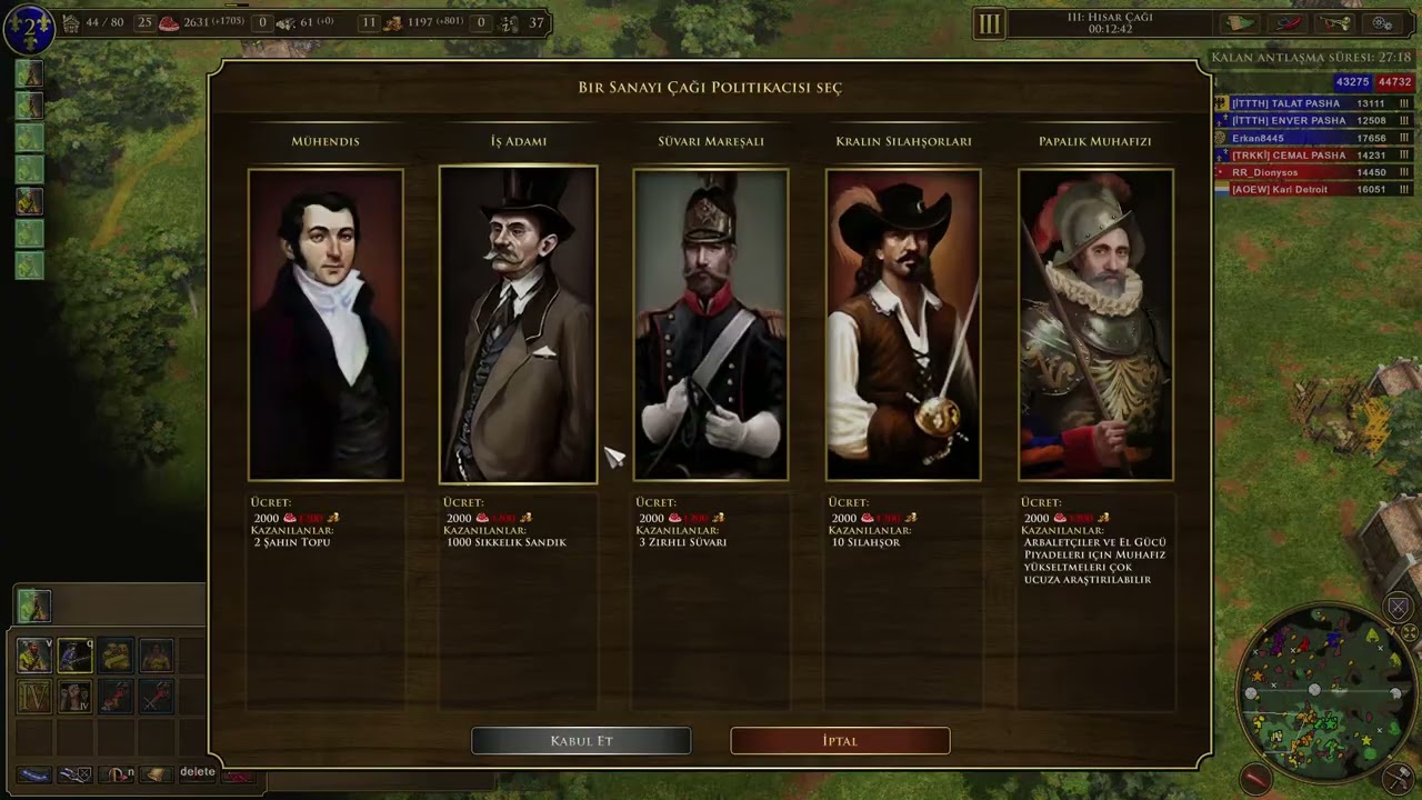 Age of Empires III  Definitive Edition   HAİN PAŞALARIN CEZASINI KESTİM