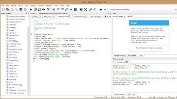 Resizing an image using python(spyder)- Basics of image processing