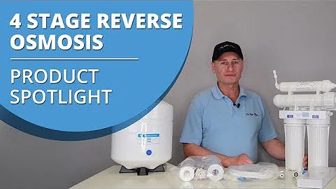 4 Stage RO Water Filtration System - Product Spotlight