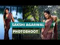 Sakshi agarwal tamil actress latest water theme photoshoot bts  r prasanna venkatesh