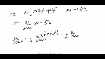 Stress-Energy Tensor for Klein-Gordon Field | Direct Derivation from Lagrangian