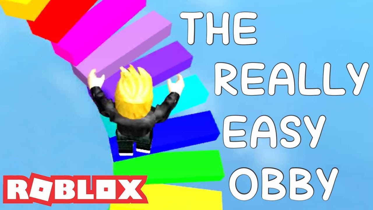 The Really Easy Obby World S Easiest Obby Challenge Youtube - roblox really easy obby