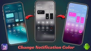 How To Change Notification Color On Android | Notification Bar Color Change