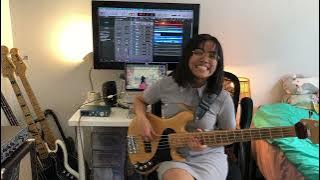 Status Palsu - Vidi Aldiano (bass cover by Aubrey Situmorang)