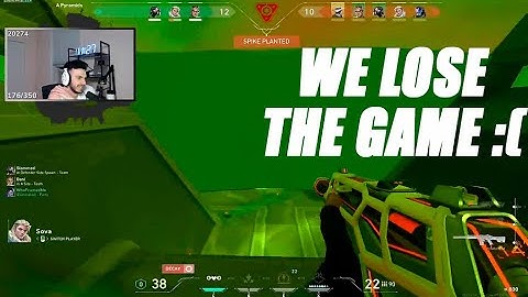 Tarik "we actually lost the game" Sova diff ,4k