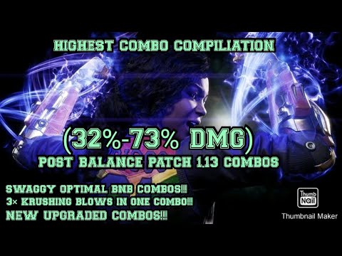 "THE PRESSURE QUEEN" Mk11 Jacqui Briggs Highest Damage Combo Compilation