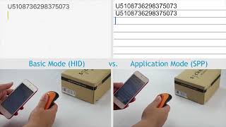 Comparing Scan Speed Between Basic Mode and Application Mode