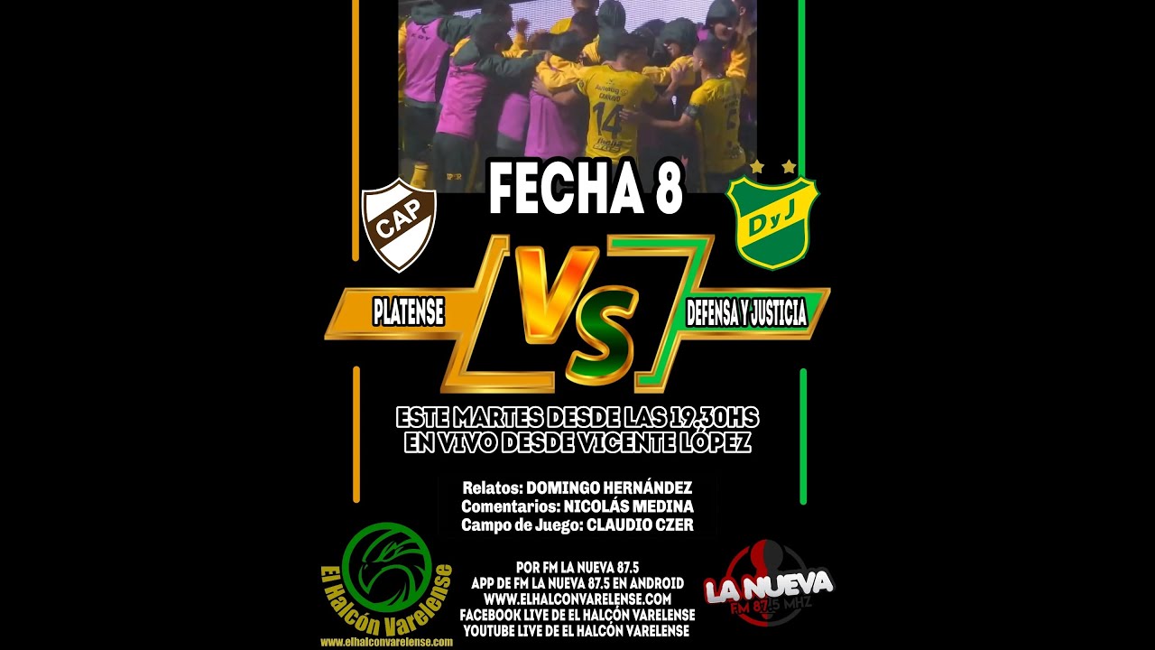 Defensa y Justicia vs Platense en vivo - Copa de la Liga Profesional de ...