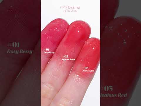 처음 색감 그대로 광택은 더욱 반짝이는 컬러래스팅글로우스틱