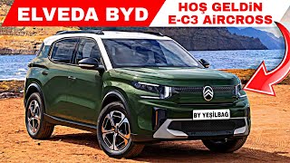 Elveda Byd Hoş Geldi̇n Yeni̇ Ci̇troen E - C3 Ai̇rcross
