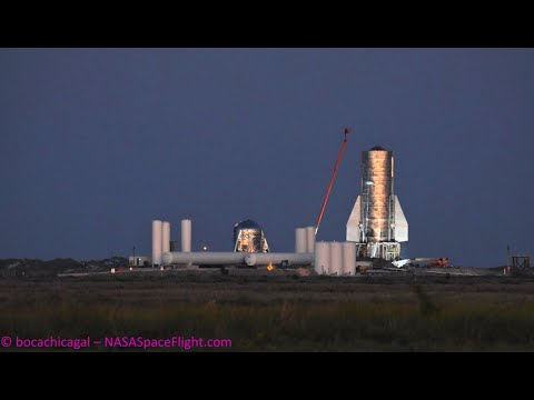 SpaceX Starship Mk1 - Opening Test Day - First Vent - November 18, 2019