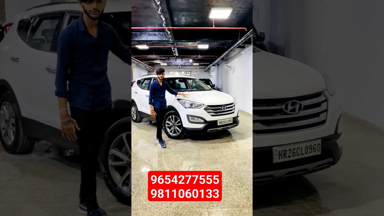 HYUNDAI SANTA FE SX(O) AUTO PUSH BUTTON  2015  HR26 4X4 Used car for sale in Delhi Car bazar Delhi
