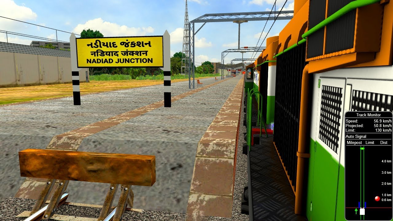 Shri Ganganagar - Hazur Sahib Nanded Weekly Express With Offlink In Indian Train Simualtor