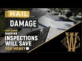 Roofing Hail Damage - GET YOUR ROOF INSPECTED