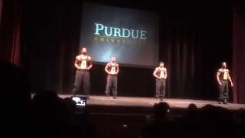 Alpha Phi Alpha - 2014 Purdue NPHC Stepshow