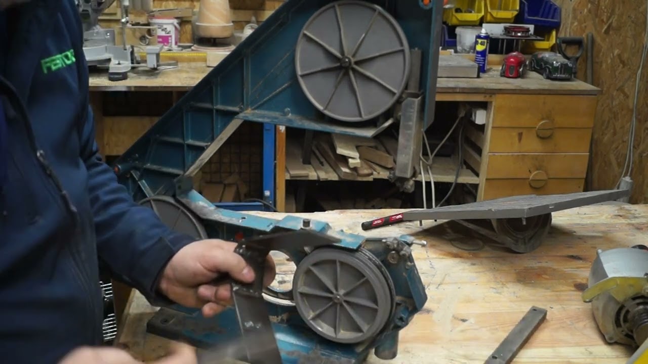 Renowacja i tuning piły taśmowej black Decker dn330. 