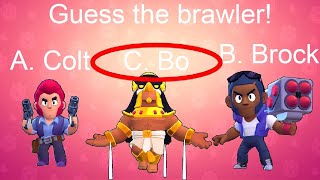 New Brawl stars guess the brawler quiz! (Tara’s Bazzar)