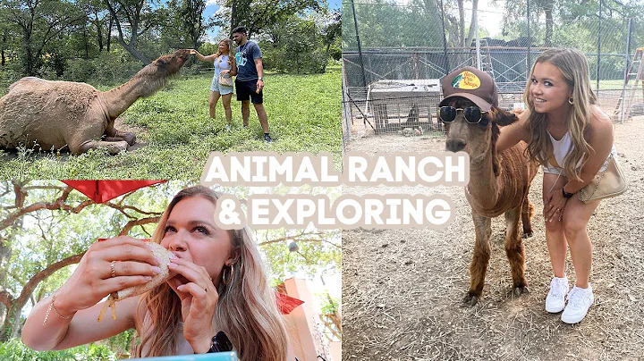 TEXAS TRAVEL VLOG! Hanging Out With Exotic Animals...