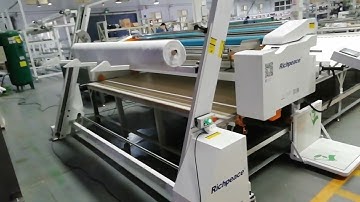 automatic fabric loading devices displaying for Richpeace spreader