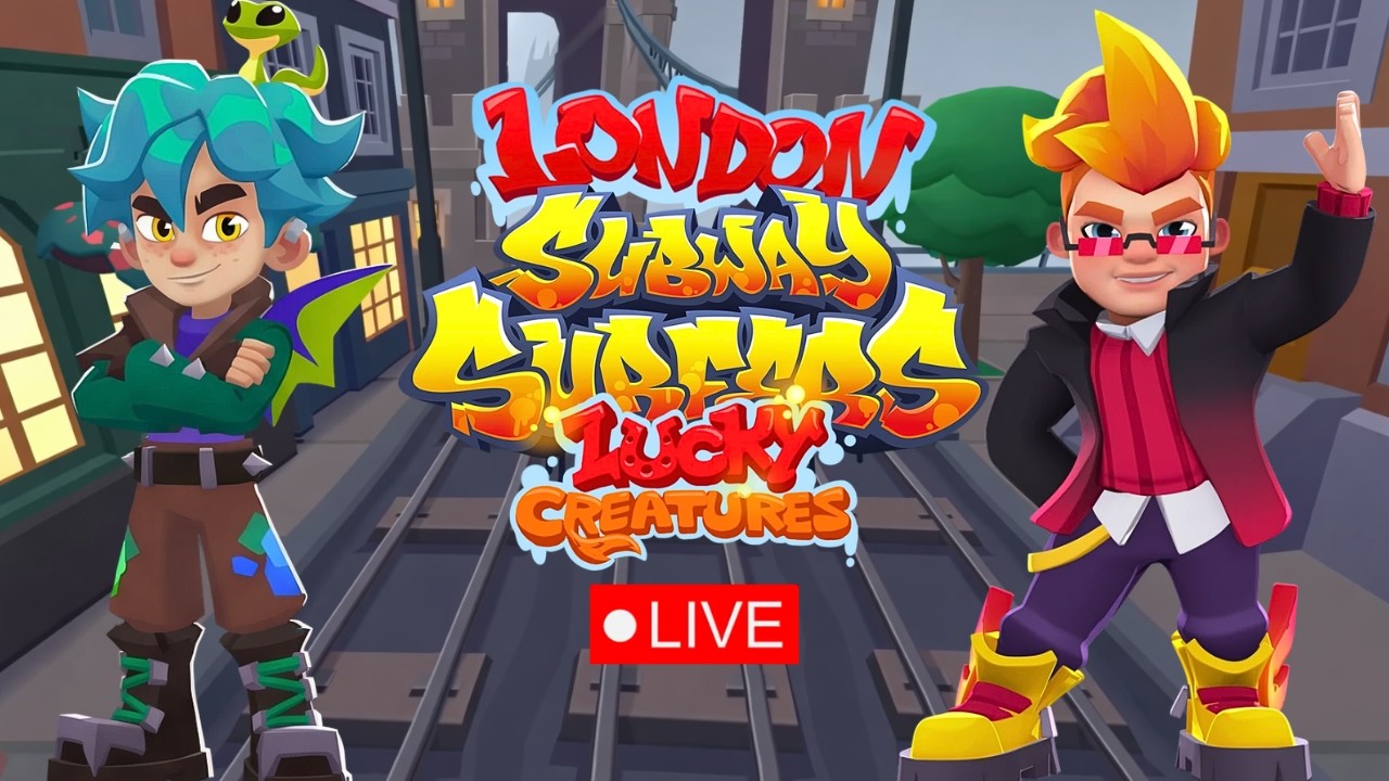 Subway Surfers London Lucky Creature LIVE 🔴| Max Speed Gameplay