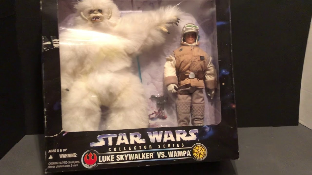Star Wars: Luke Skywalker vs Wampa 12” Action Figures set MIB 