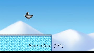 SuperTux feature showcase : Easing