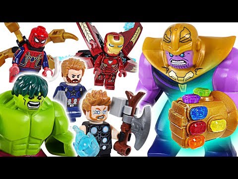 Lego Avengers Endgame Compilation of All Sets. 
