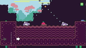 Dadish 2. World 3 - Koto Swamp. Level 25. Walkthrough with Star.