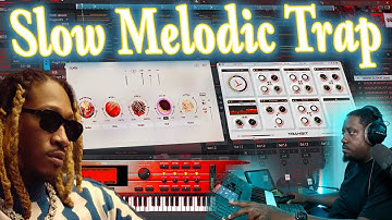 Making a Future Melodic Trap Type Beat | MPC Software Cookup
