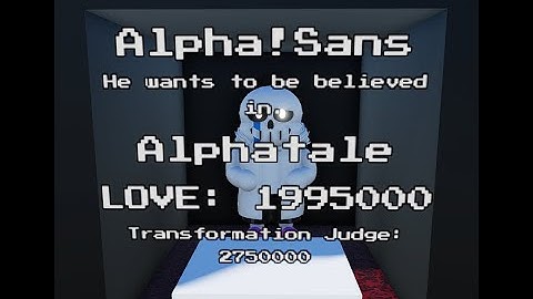 Alpha!Sans+Alpha Judge phase gameplay