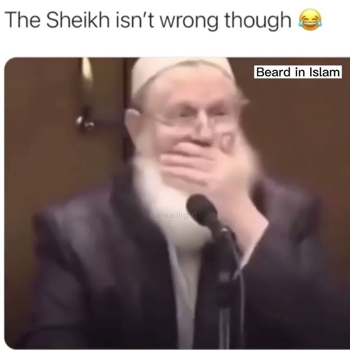 Sheikh epic another level reply for a question regarding beard shows his quick wittedness #shorts