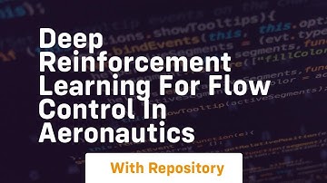 deep reinforcement learning for flow control in aeronautics