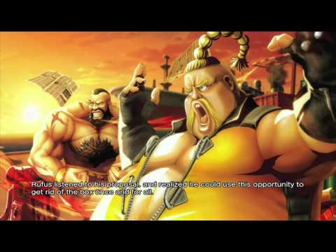 SFXT Rufus Zangief Intro Cinematic