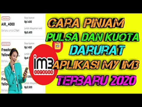 Cara Beli Paket Kouta Pakai Pulsa SOS - Indosat Ooredoo 2019. 