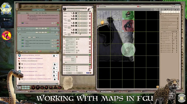 Line of Sight Maps & Combat: FGU Custom Map (Small Basement)|DnD5e