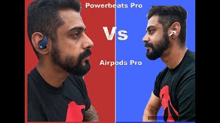 Smackdown Apple AirPods Pro Vs Powerbeats Pro under 7 minutes...surprising results (Hindi)