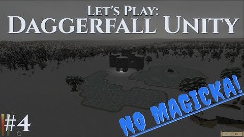Daggerfall Unity, DARK KNIGHT Part 4: Hunted by a gang of Warriors, questing, and map upside down.